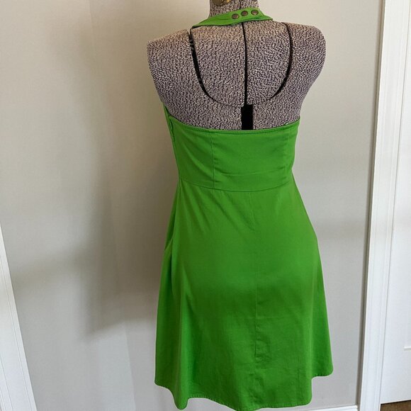 Jessica Simpmson short lime green dress, size 4 - Picture 2 of 9